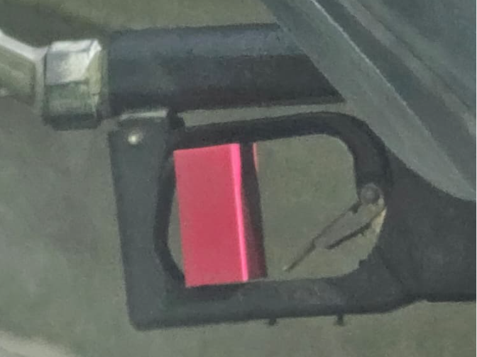 gas pump fule pump holder