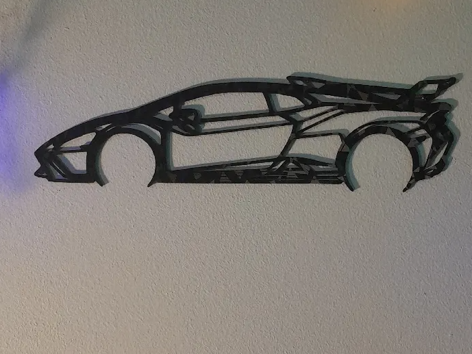 lamborghini huracan sto wall art
