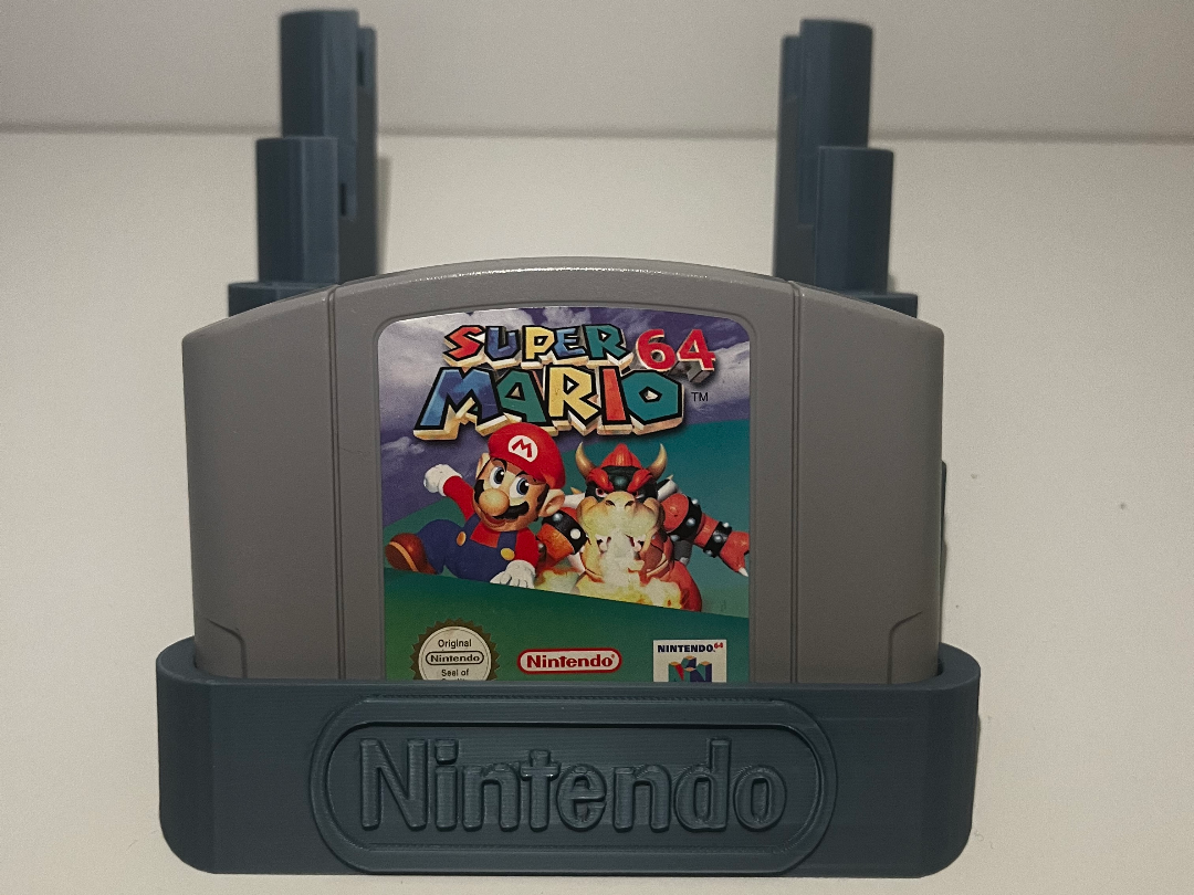 N64 Card Holder 5 Slot With Logo