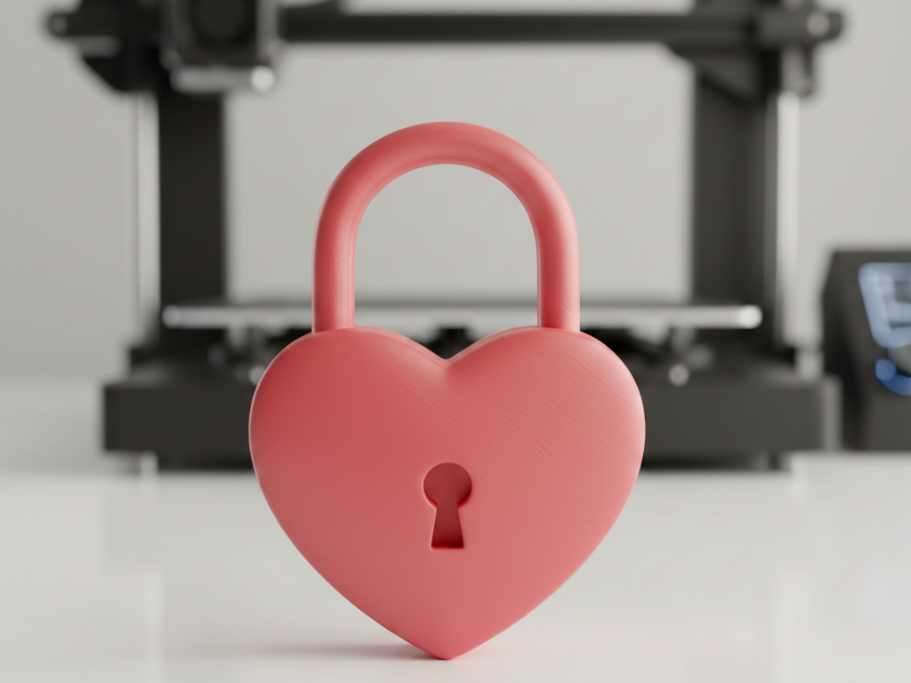 Heart Lock – Valentine Mini Padlock
