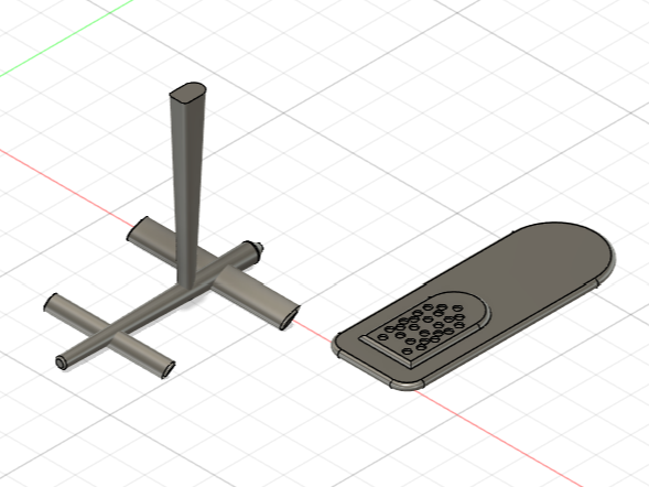 3d printable finger hydrofoil