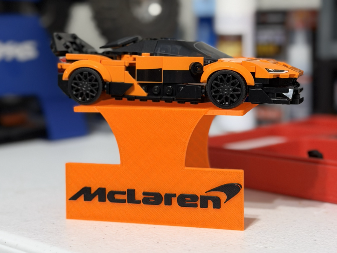 Mclaren LEGOs Speed Champions Stand