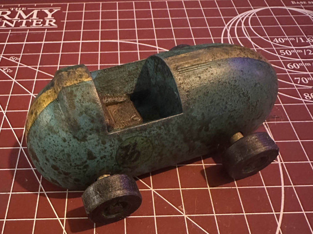 Retro-Futuristic Toy Car (Fallout Inspired)