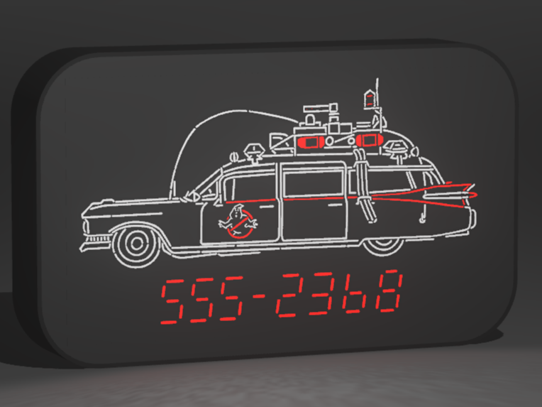 Lightbox - Ecto1 (GhostBuster)