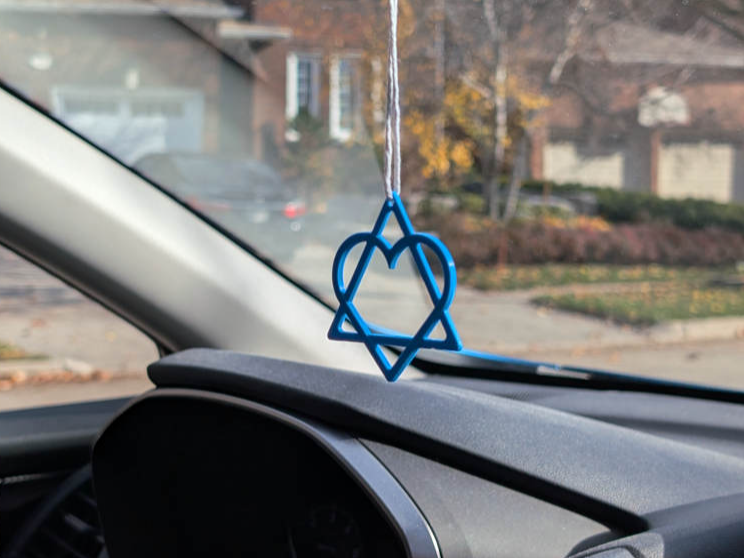 Heart of David - Solidarity Symbol