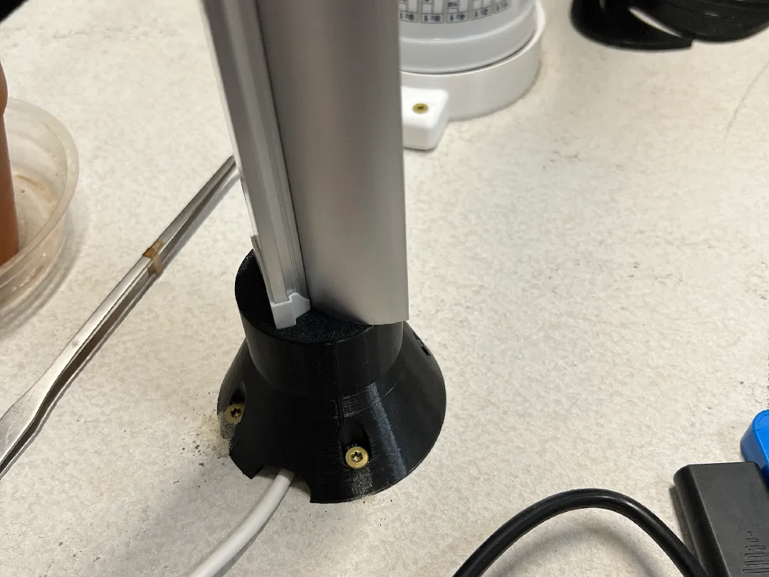 Barrina T8 Vertical Light Stand with Screw Holes