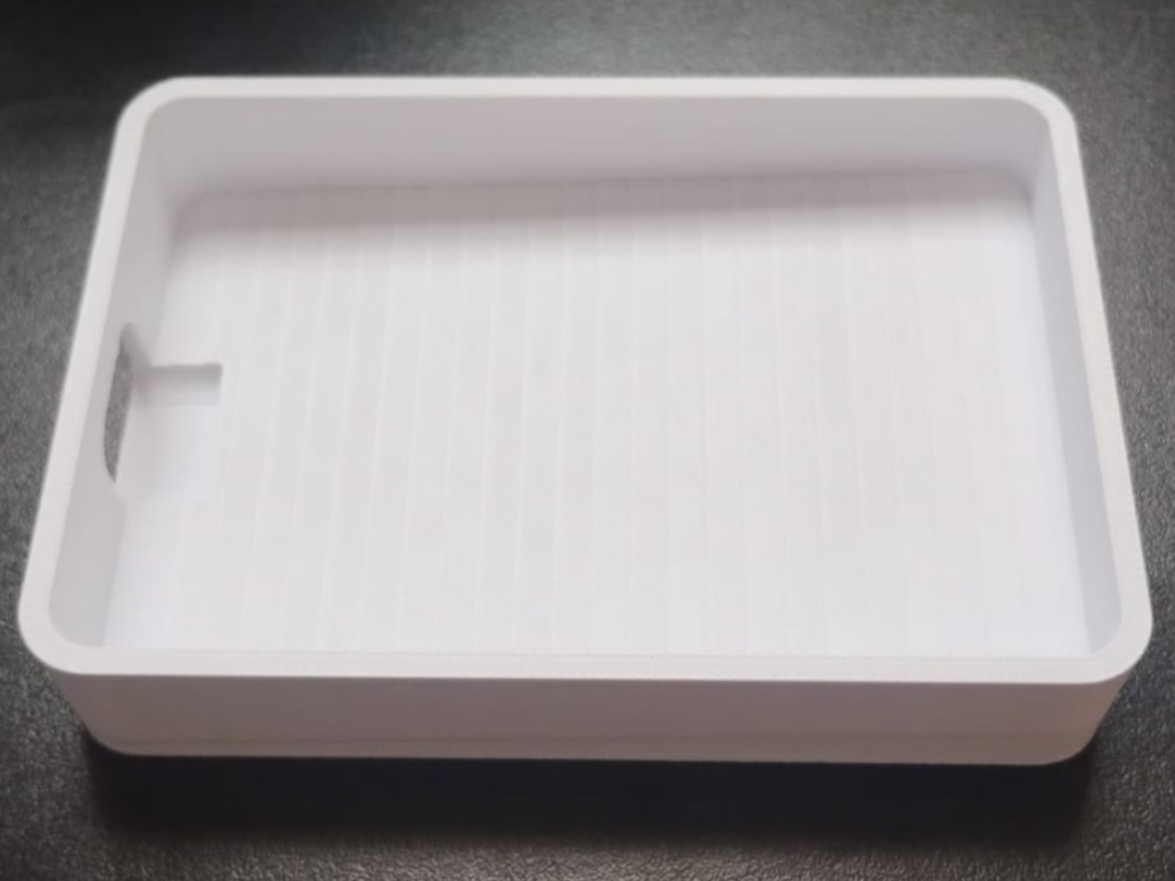 Saboneteira Minimalista com Drenagem Automática