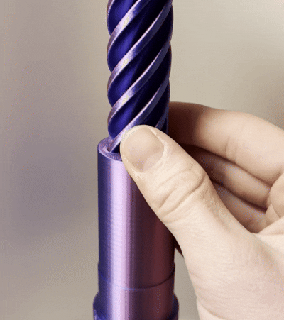 Shotgun Shell Spiral Fidget