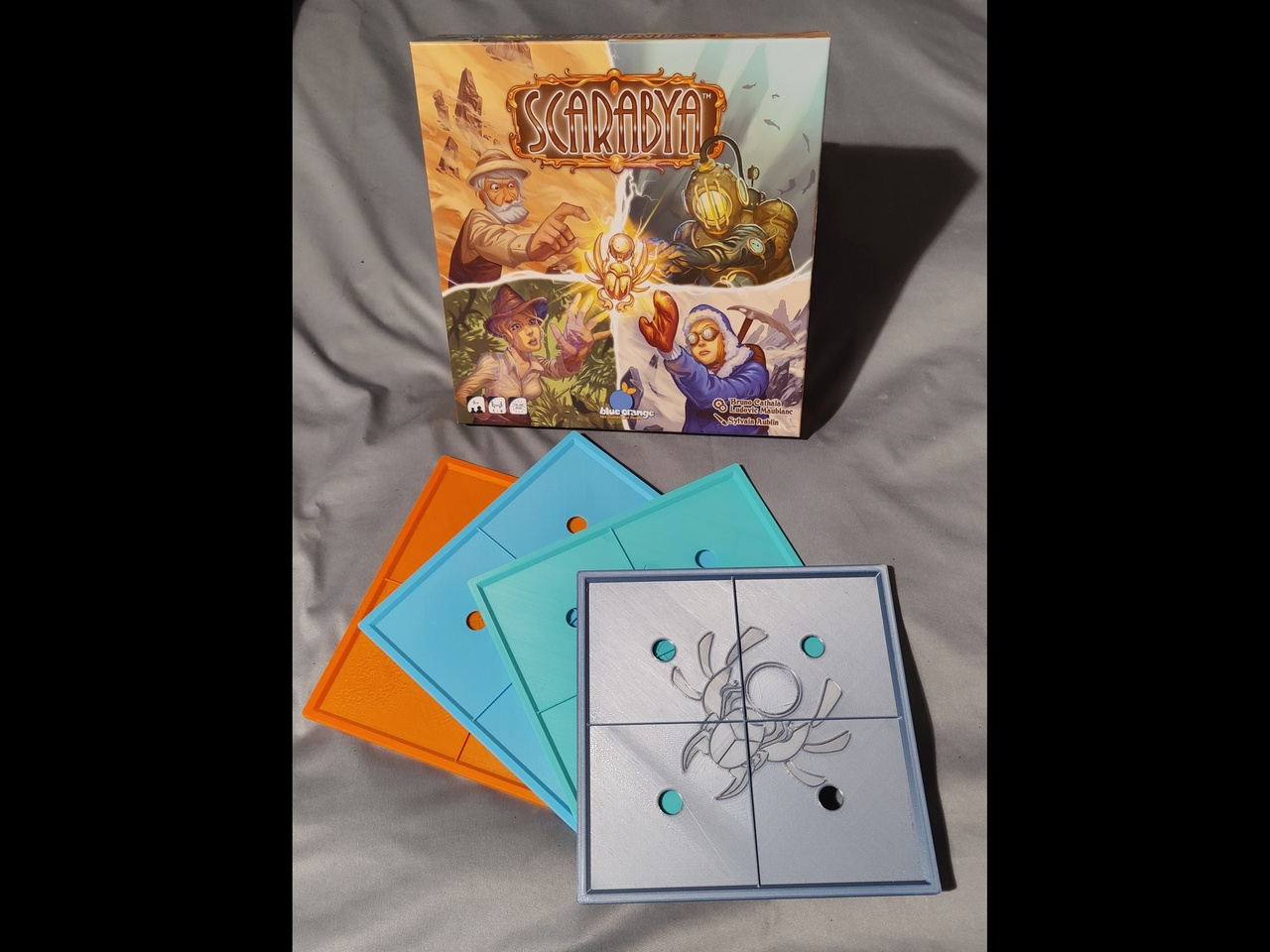 Plateaux de jeu Scarabya (Scarabya boards)