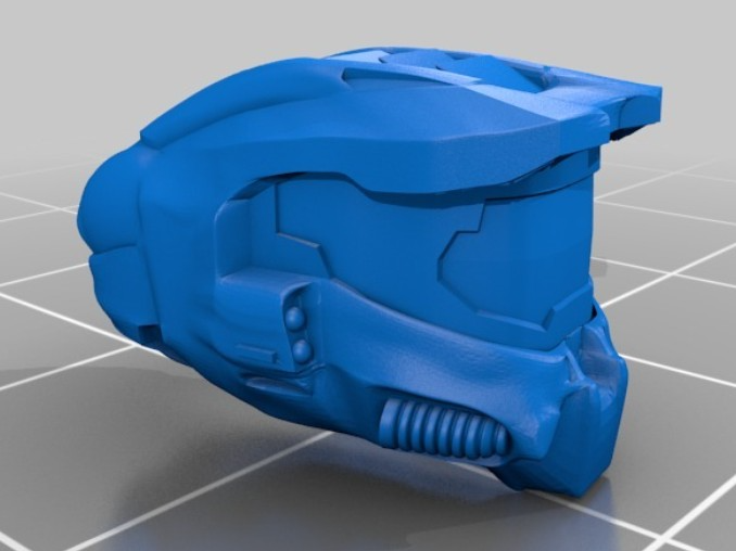 Halo Master Chief helmet