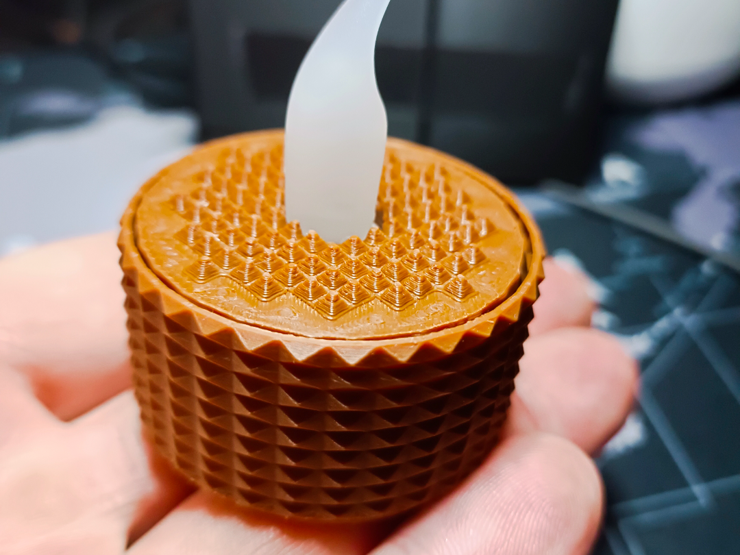 Porta velas con tapa (sin soporte)