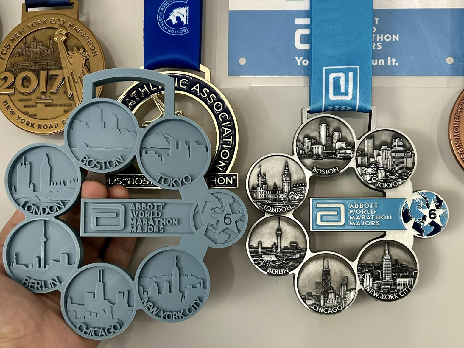 Abbott World Marathon Majors 6 Star Medal