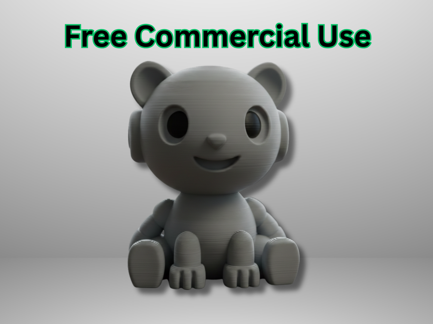 Cute Robot Animal Desk Figure