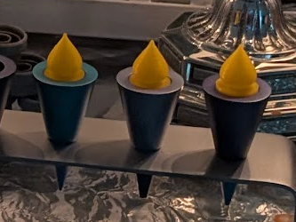 Toy Channuka Candles