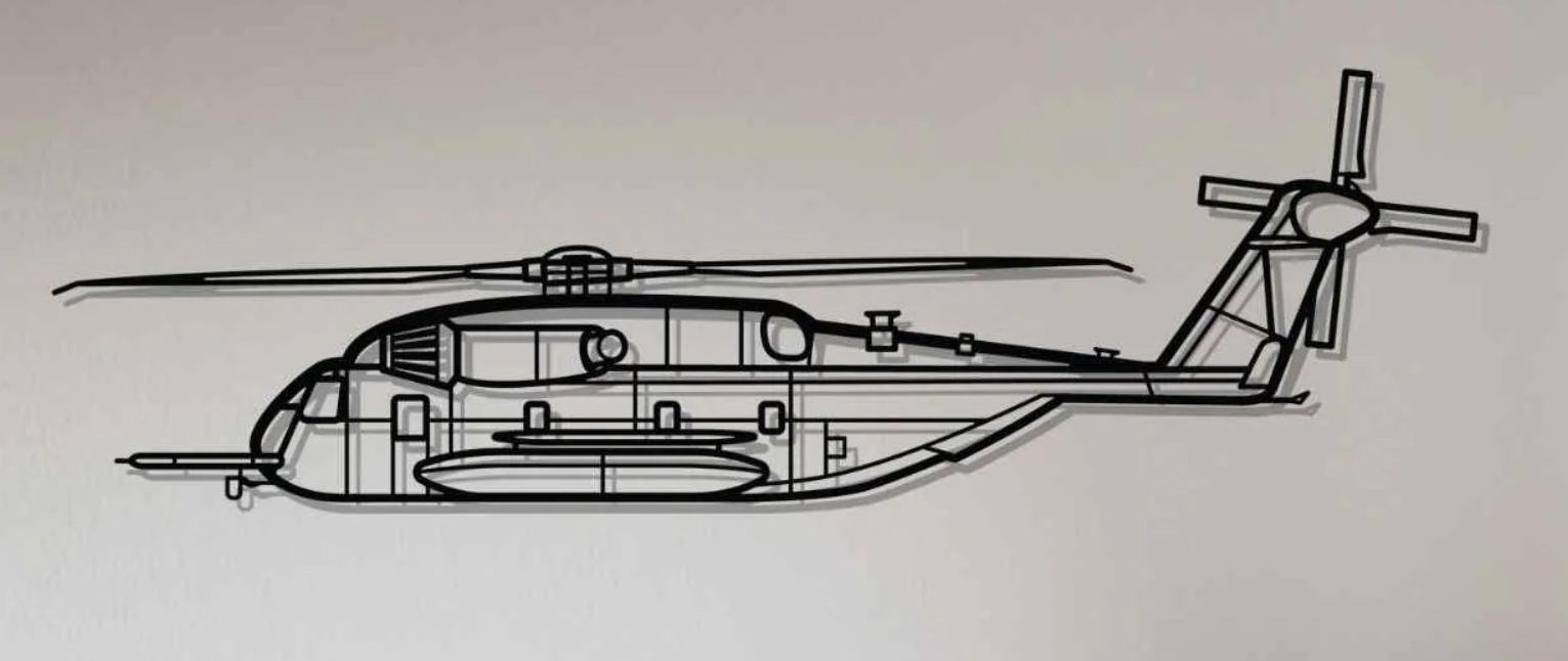 Sikorsky CH-53E Super Stallion Wall Art