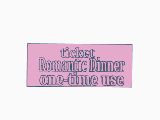 romantic dinner