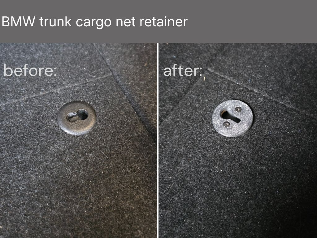BMW Trunk Cargo Net Retainer