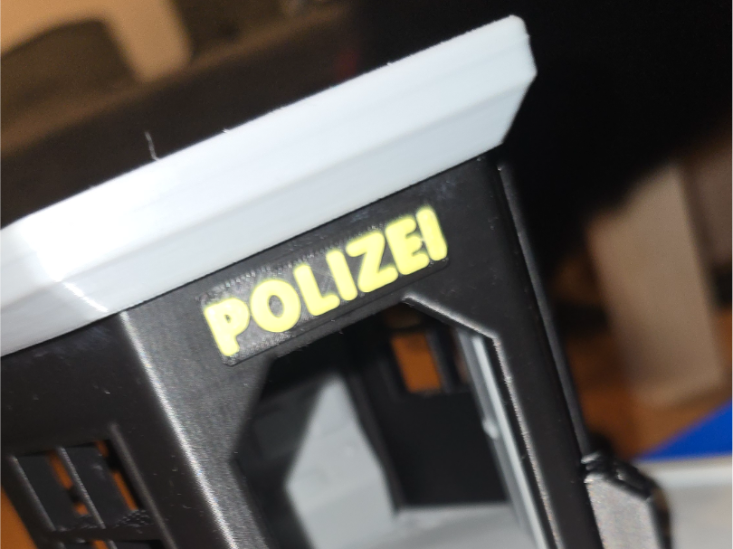 Polizei Schild