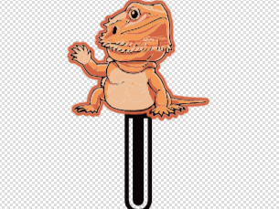 book mark berded dragon