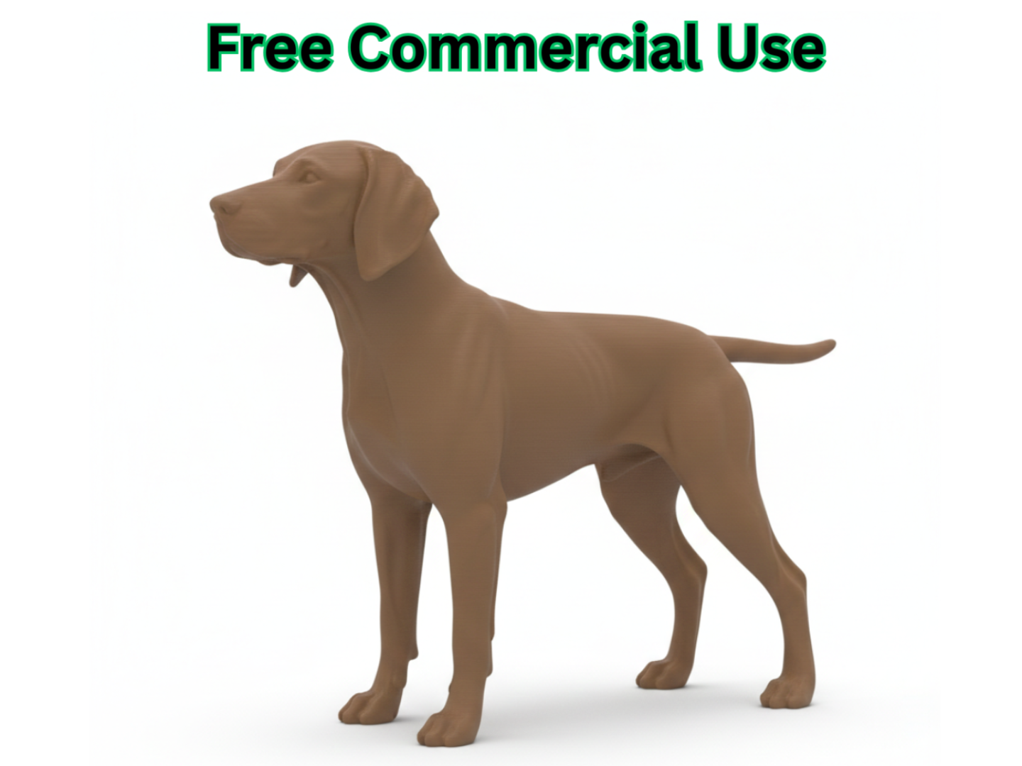 German Shorthaired Pointer Figurine