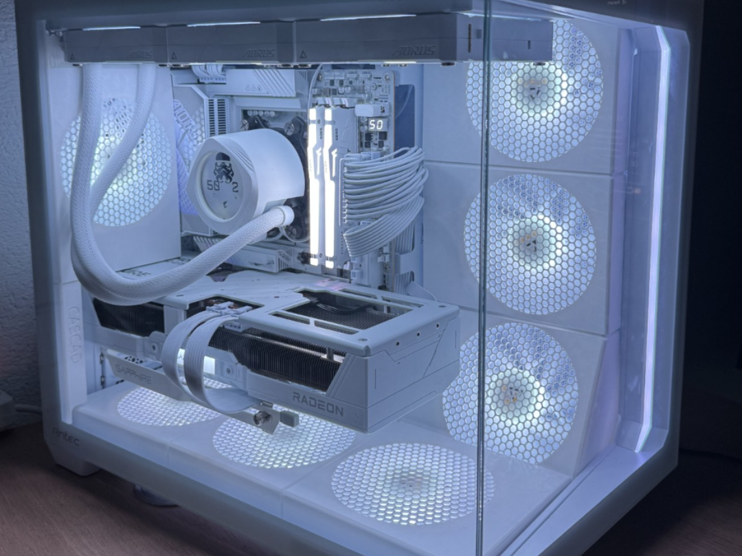 Antec V5 custom fancover mod by CASCAD