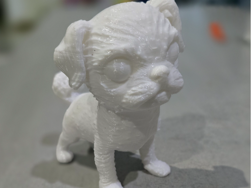 perro estilo pekinés