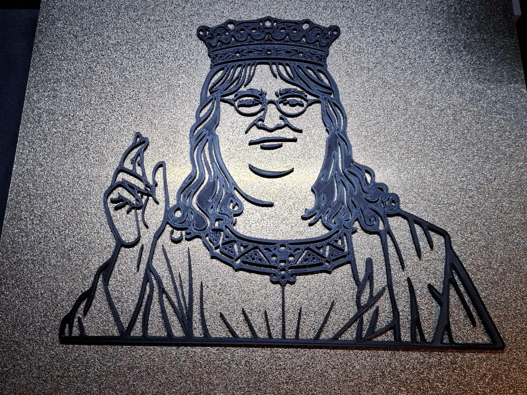 Gabe Newell, Our lord and savior Wall Art