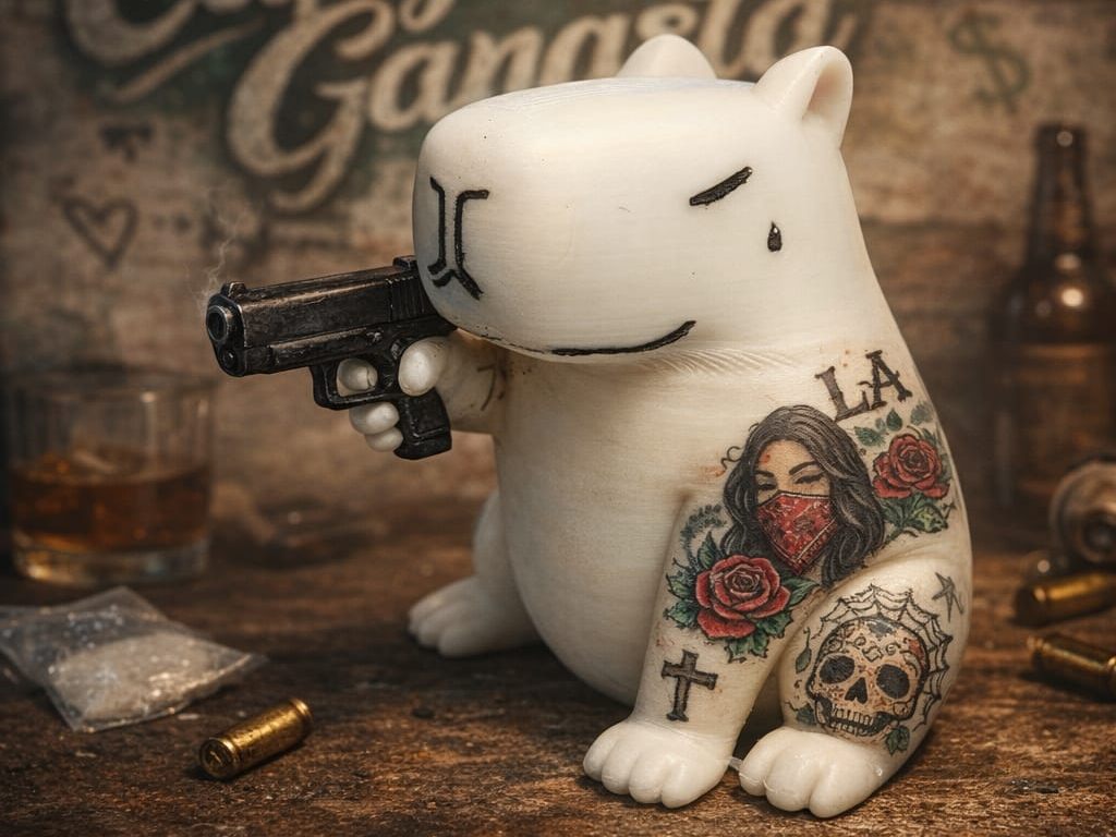 capybara gangsta