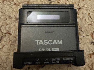 Tascam DR-10L Pro clip