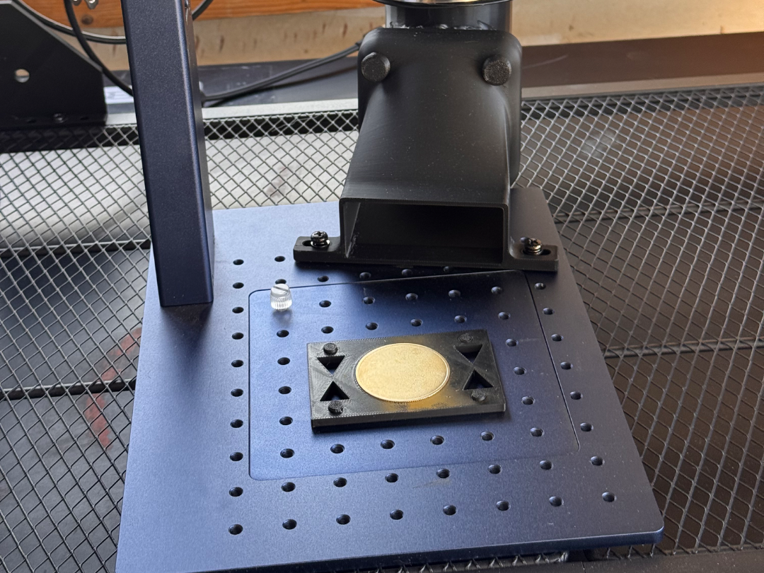 Fiber Laser 4in Air Duct with 90°