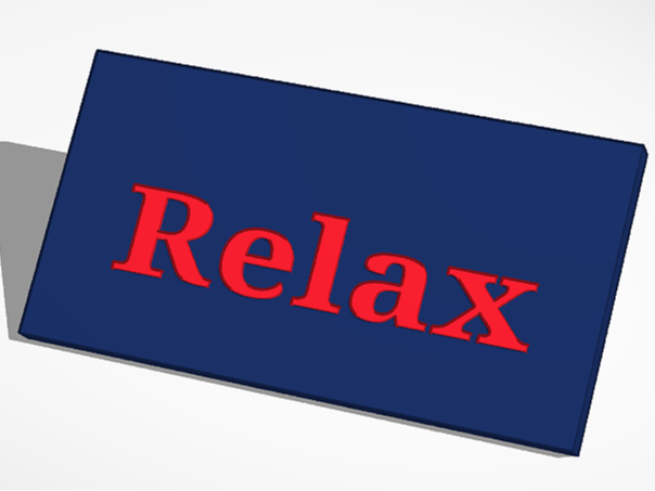 Relax Sign