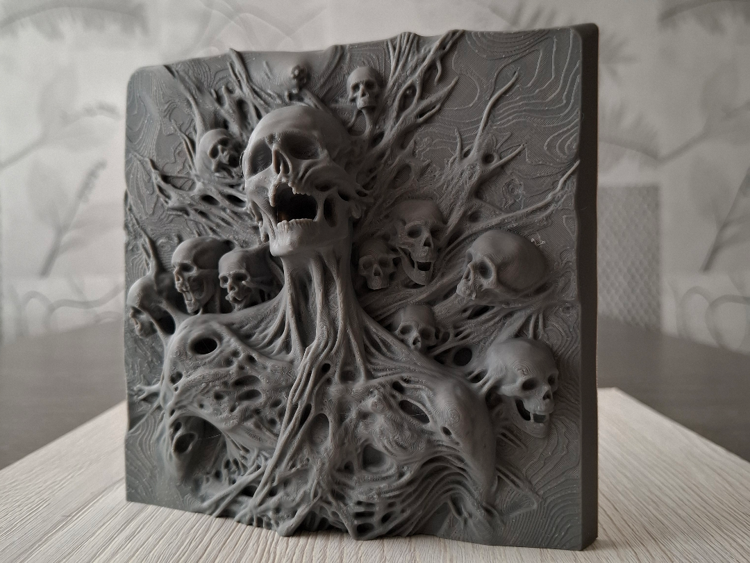 Eternal Lament - Relief Sculpture