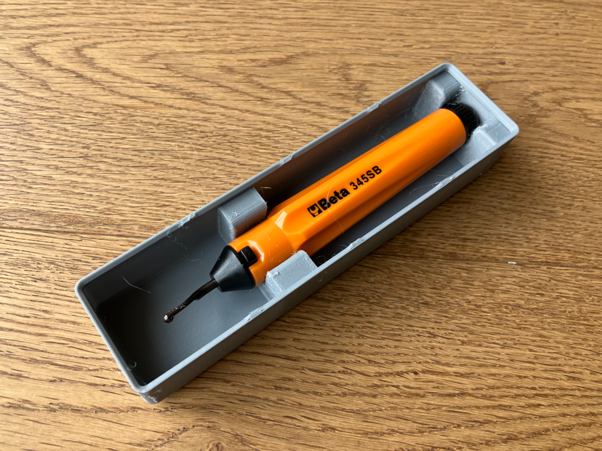 Beta 345SB Deburring Tool Holder – Gridfinity 4×1