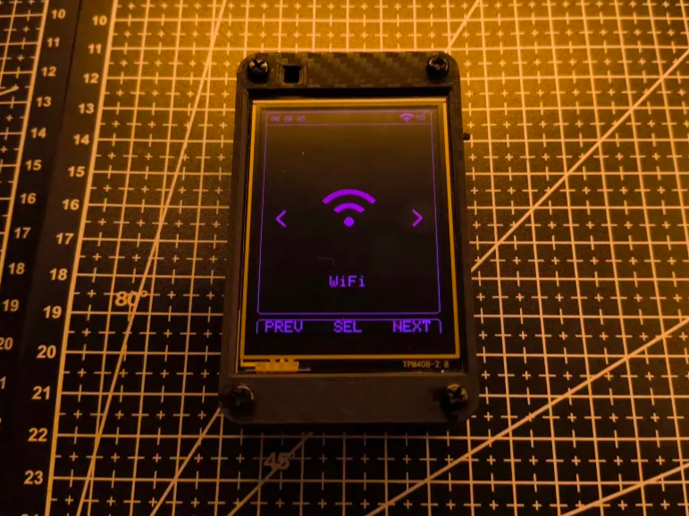 ESP32-2432S028 MARAUDER CASE (TP4056 + MT3608)