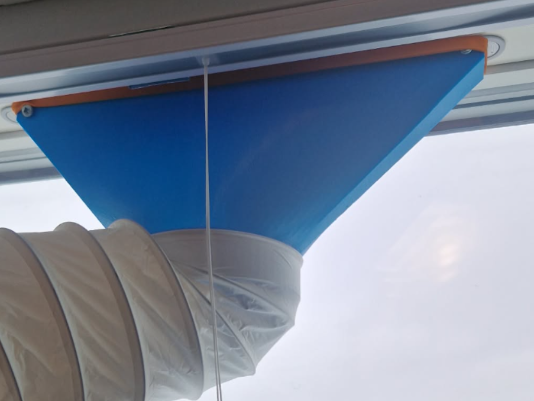 Ventilation 100mm to velfac vent