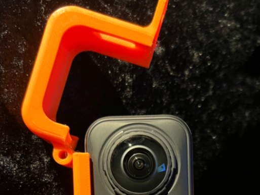 insta360 x5 hinged case with mount
