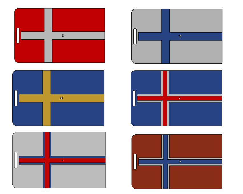 Luggage tag - Nordic edition