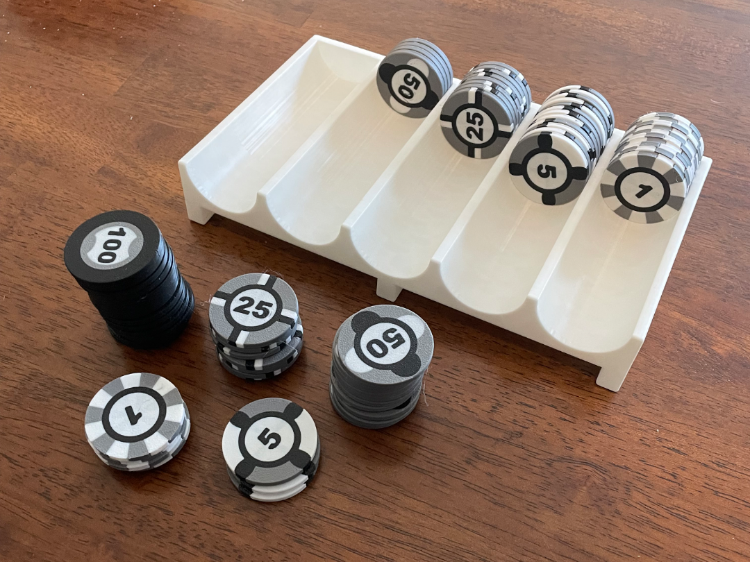 ProDeck Poker Chips & Rack System