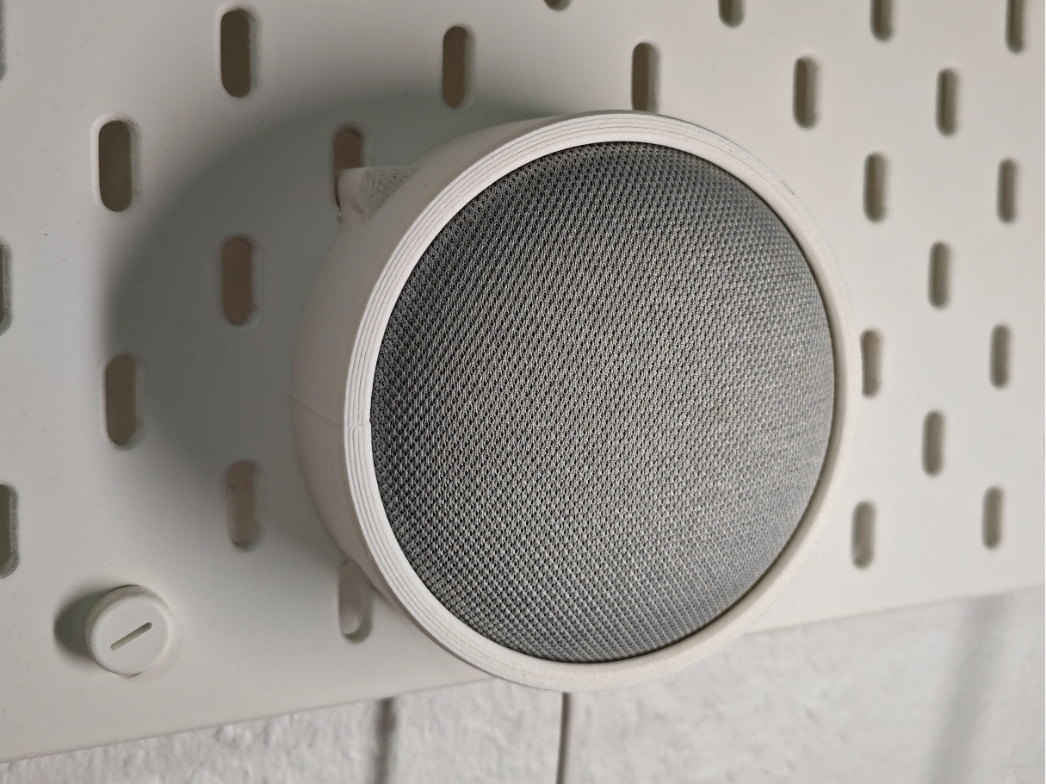 Skadis Google Home/Nest Mini Halterung (verstärkt)