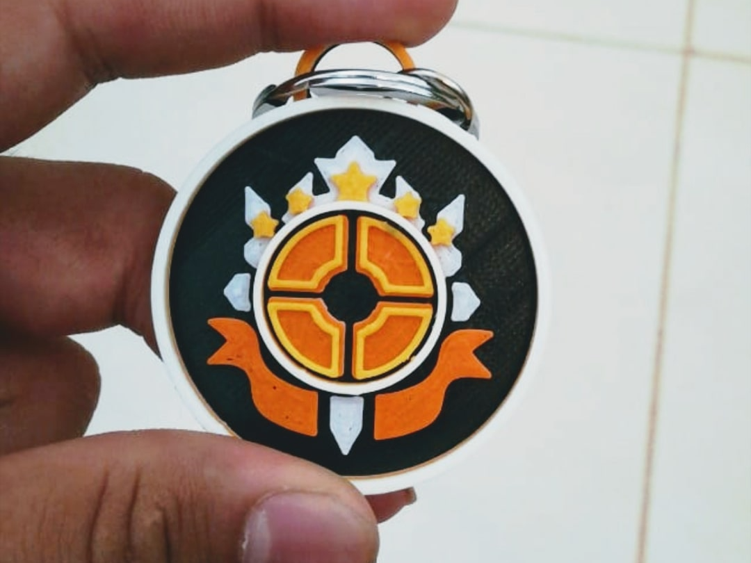 TF2 Logo Keychain