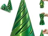 Spiral cone fidget
