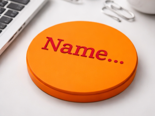customisable coaster