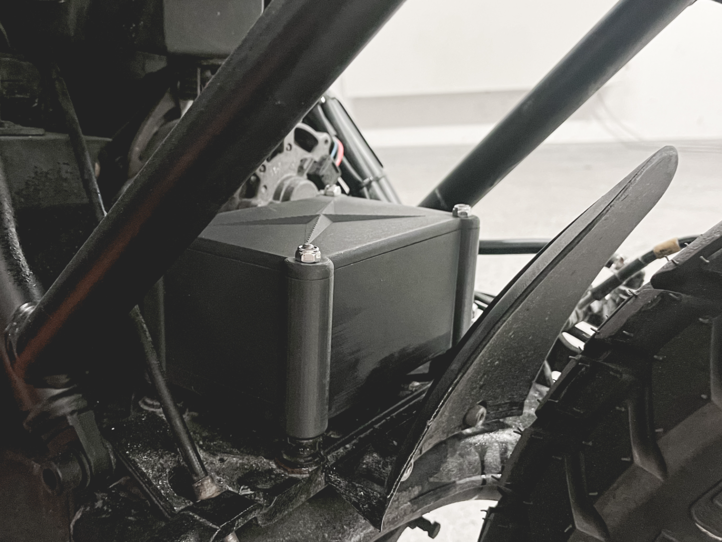 BMW K100 Battery Box for Li-Ion battery