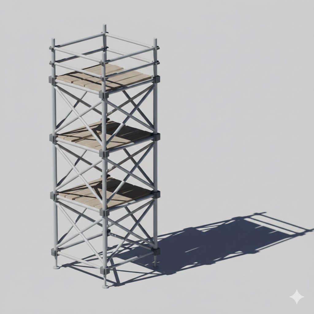 Low Poly Scaffolding
