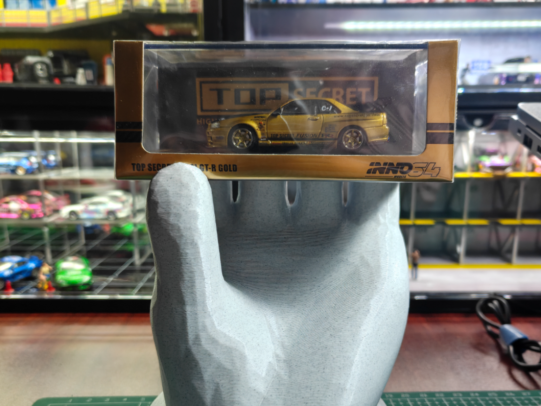 上帝之手1/64 车模专属展示手托。低、中建模。可兼容INNO64 TW等品牌