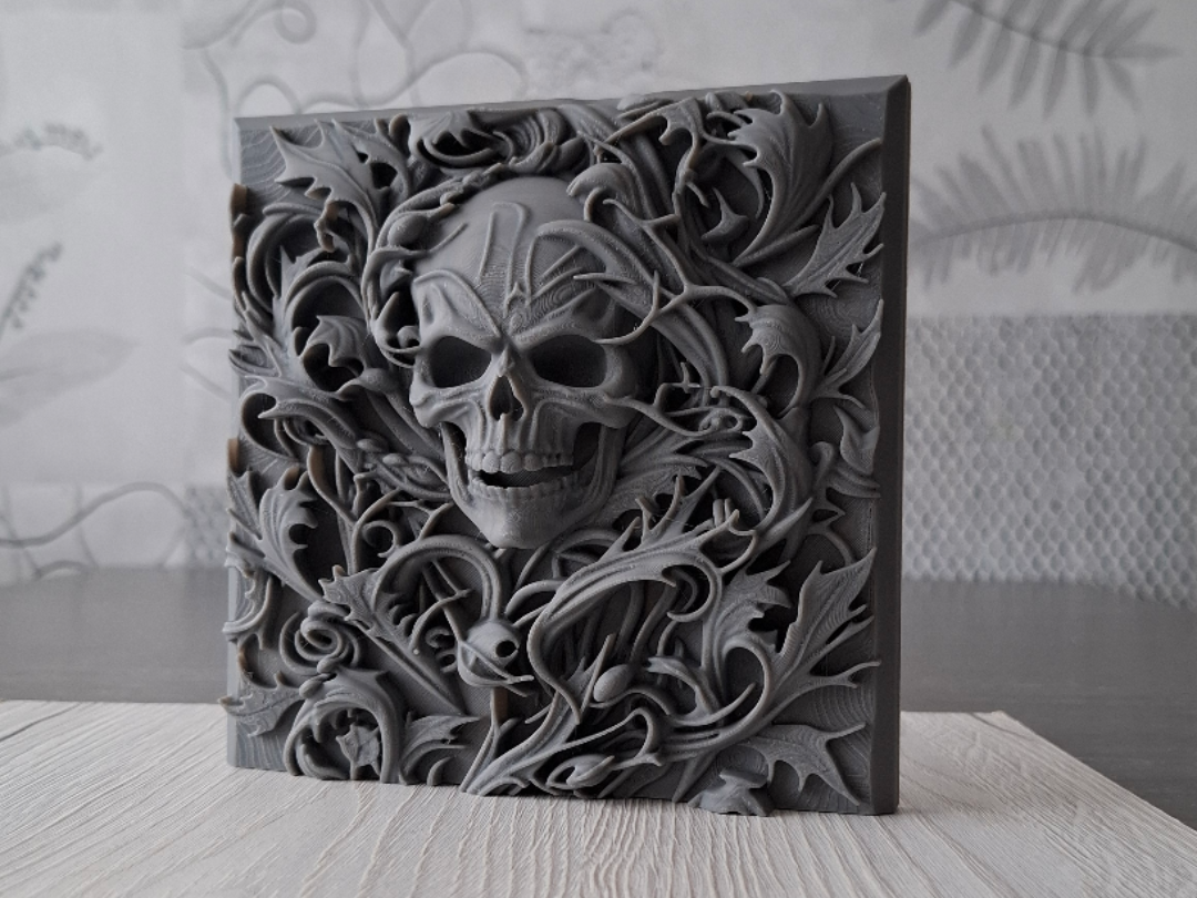 Ethereal Shadows - Relief Sculpture