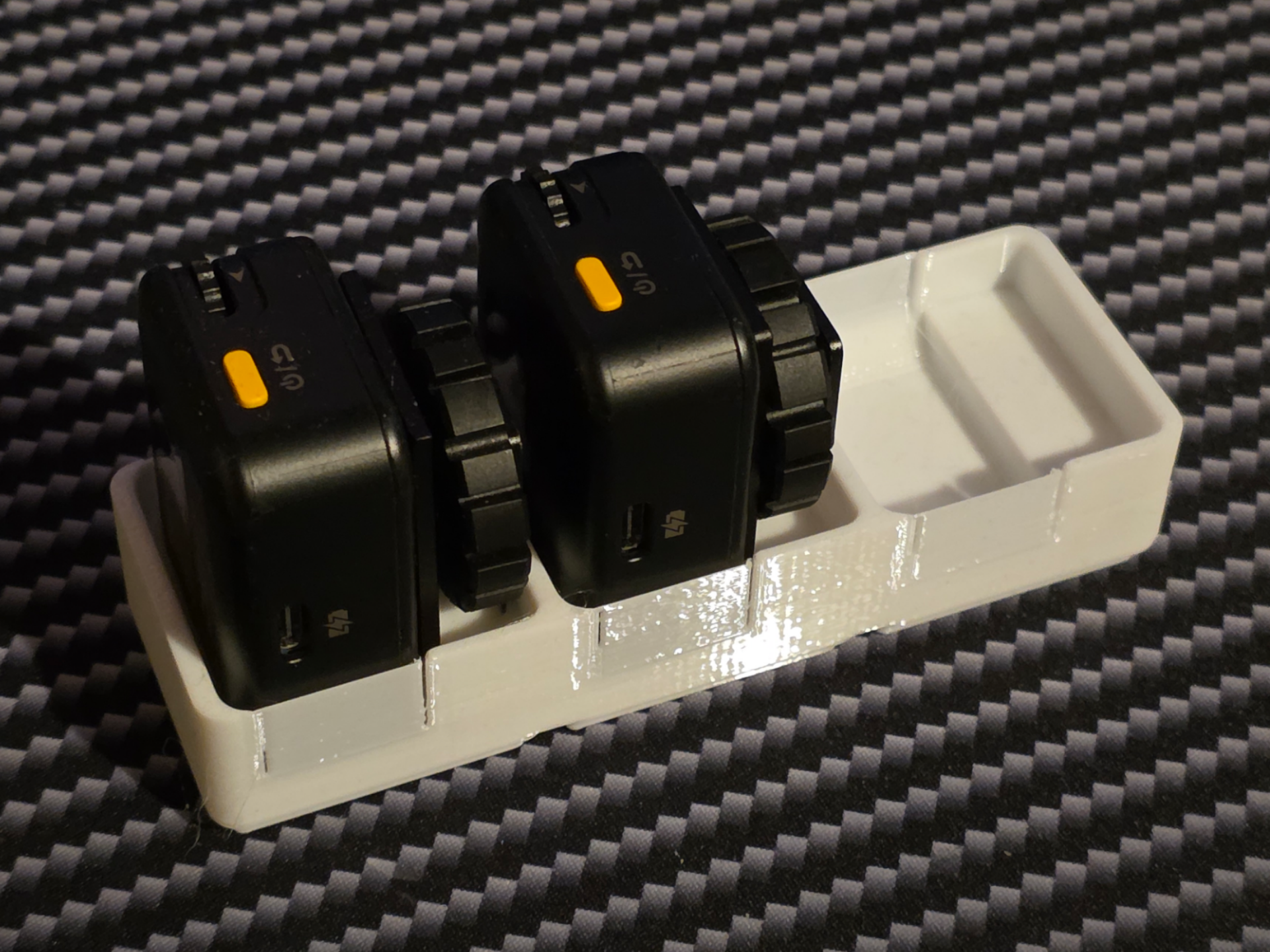 Gridfinity 3x1 Bin for 3 Deity TC-1 timecode boxes