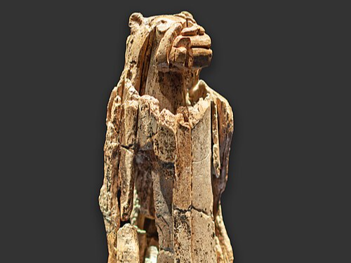O homem leão, Museu de Ulm