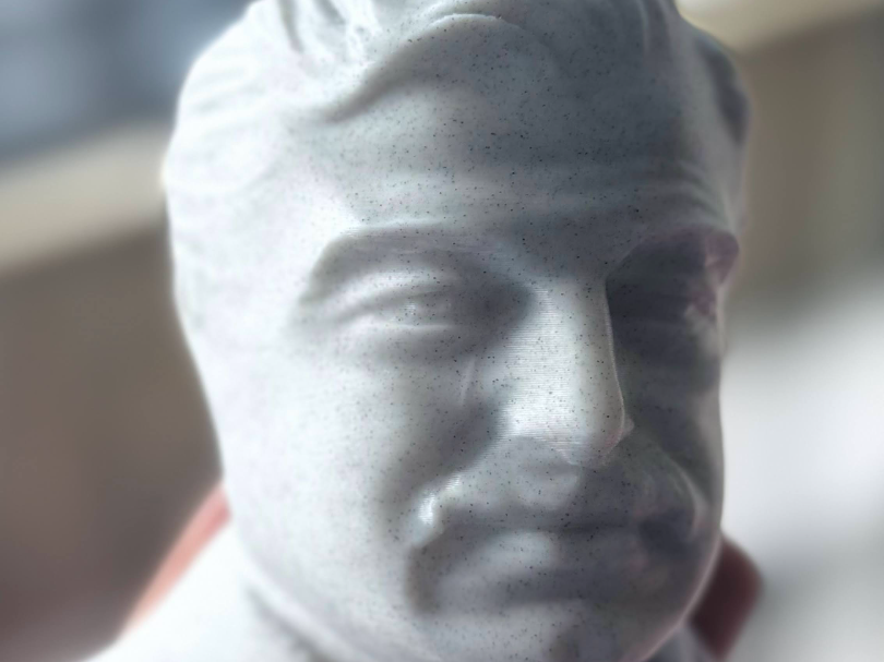 Bust of Rafic Hariri