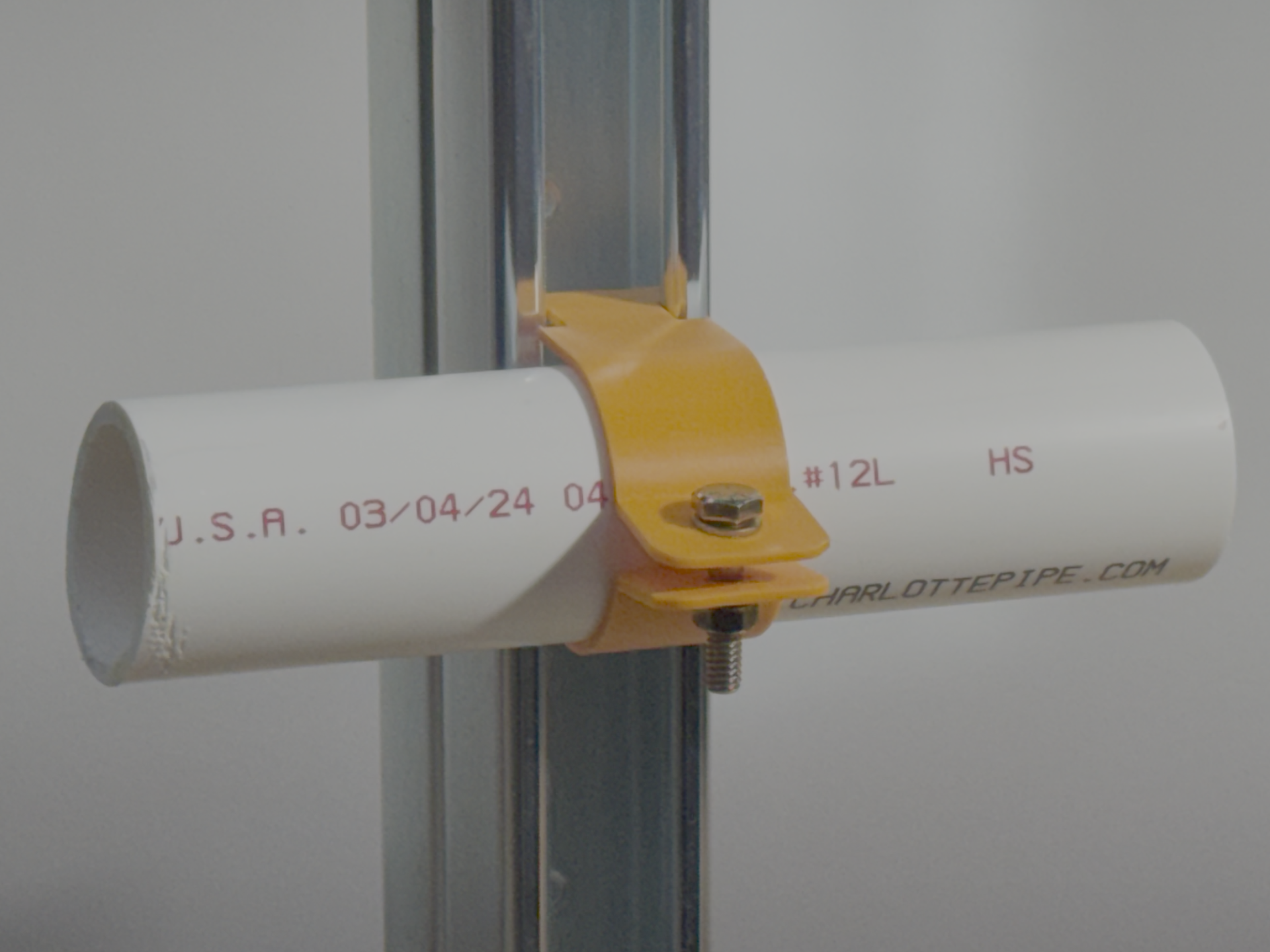 Strut channel (Unistrut) parametric pipe clamp